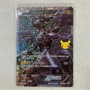 NEW! Zekrom #114 - Full Art Ultra Rare - Celebrations 25th Anniversary Pokémon